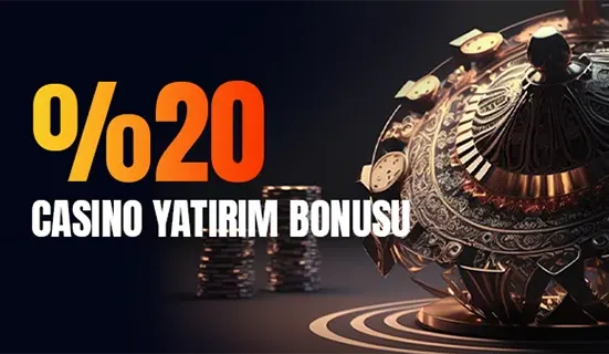 Almanbahis %20 Casino Yatırım Bonusu